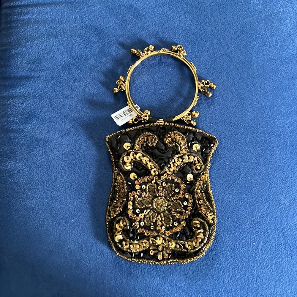 PIER 1 Mini bead and sequin bag. NWT